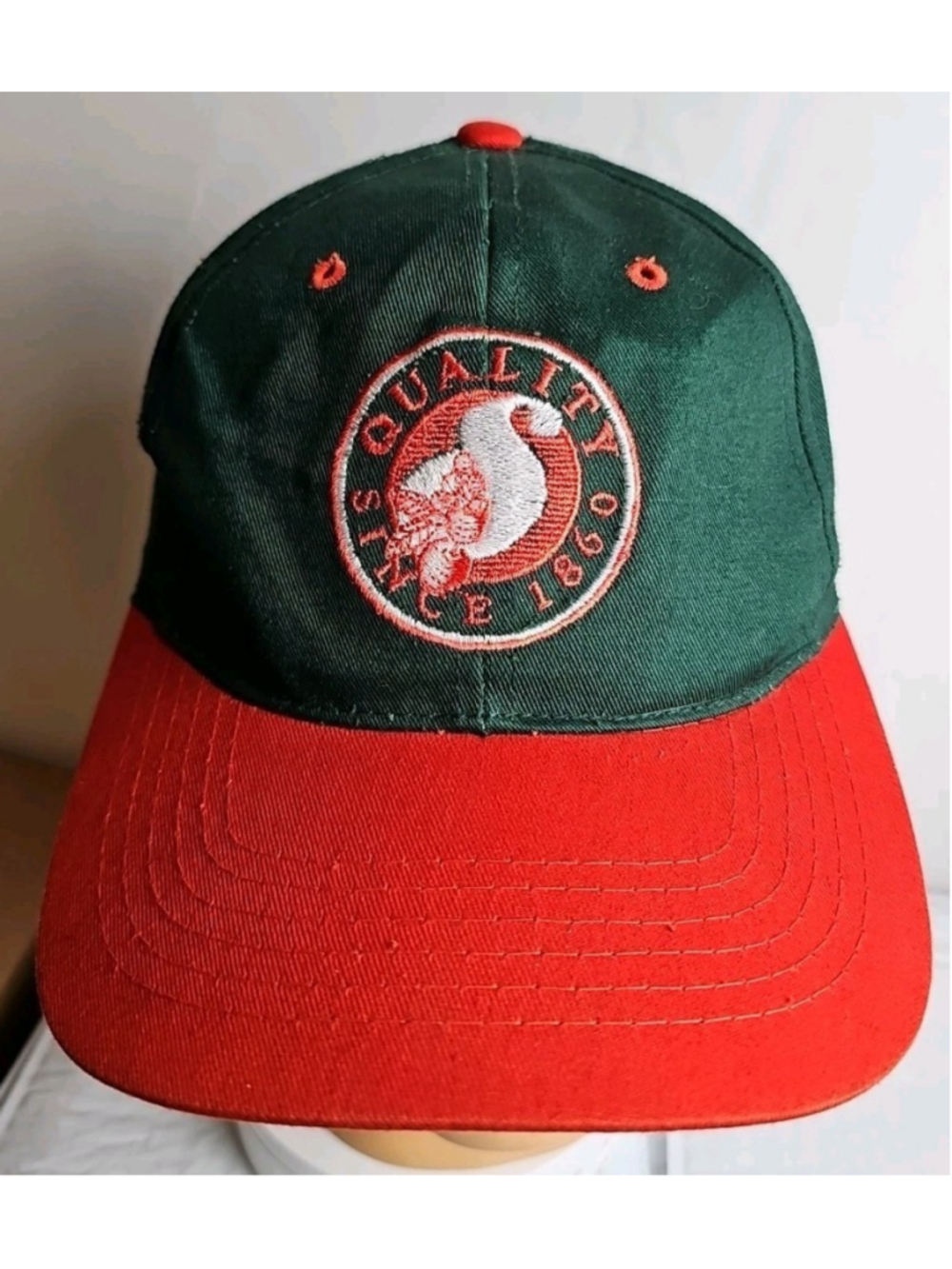 Vintage Shaw's Supermarket Clifford Perham Inc. Quality Since 1860 Hat Snapback